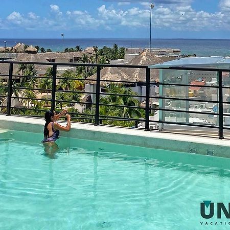 1 Block To The Beach 2Br 6Pax Rooftop Pool King Bed Playa del Carmen Kültér fotó