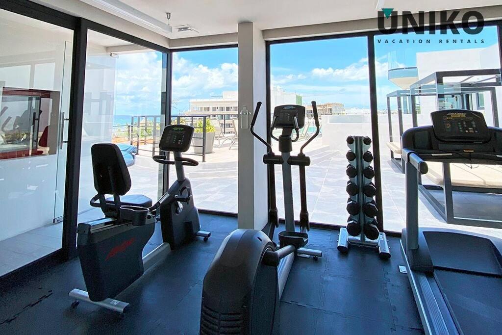 1 Block To The Beach 2Br 6Pax Rooftop Pool King Bed Playa del Carmen Kültér fotó