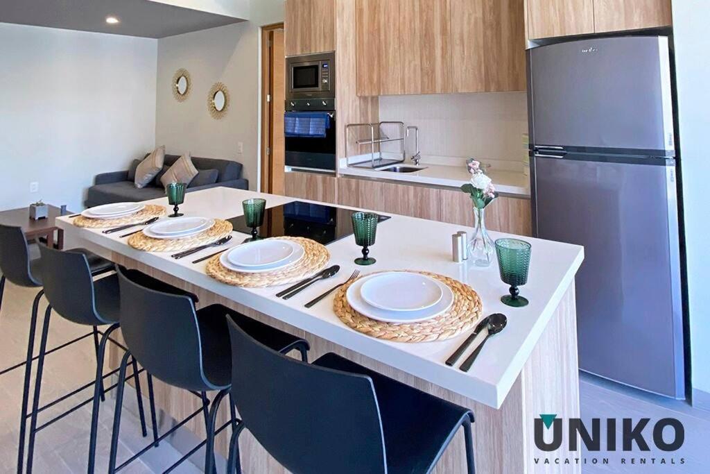 1 Block To The Beach 2Br 6Pax Rooftop Pool King Bed Playa del Carmen Kültér fotó