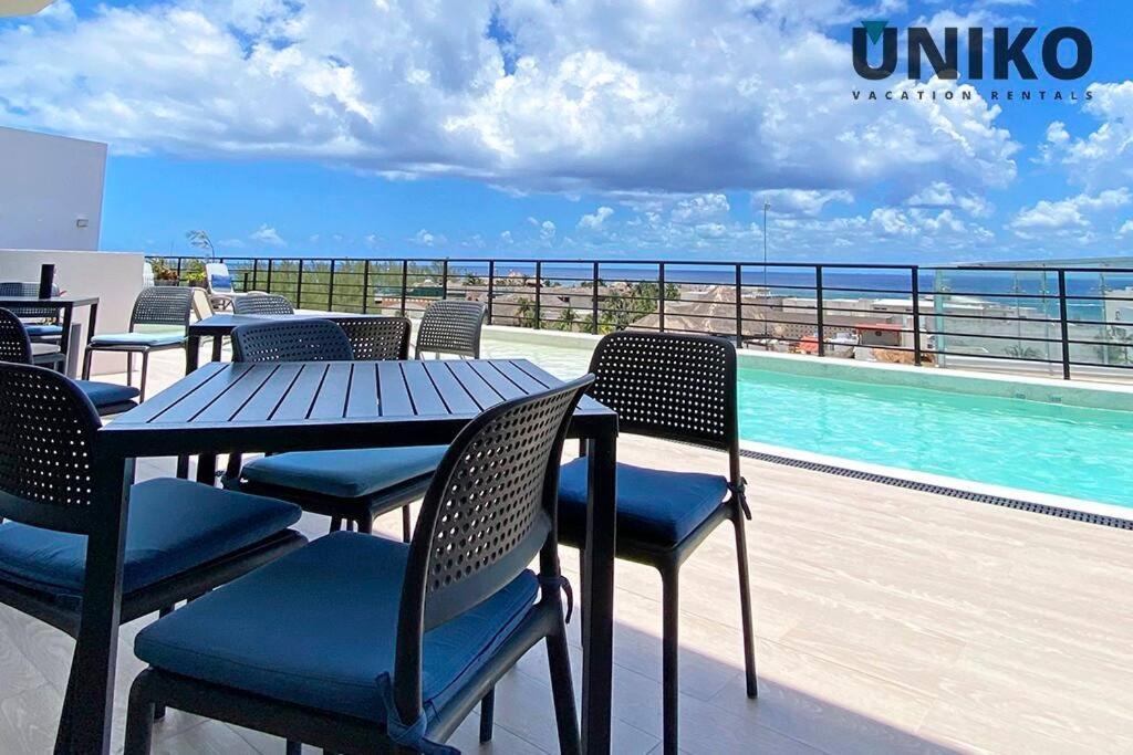 1 Block To The Beach 2Br 6Pax Rooftop Pool King Bed Playa del Carmen Kültér fotó