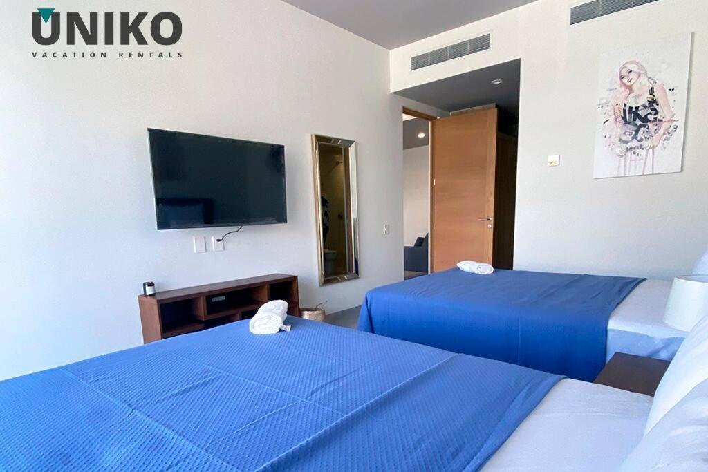 1 Block To The Beach 2Br 6Pax Rooftop Pool King Bed Playa del Carmen Kültér fotó