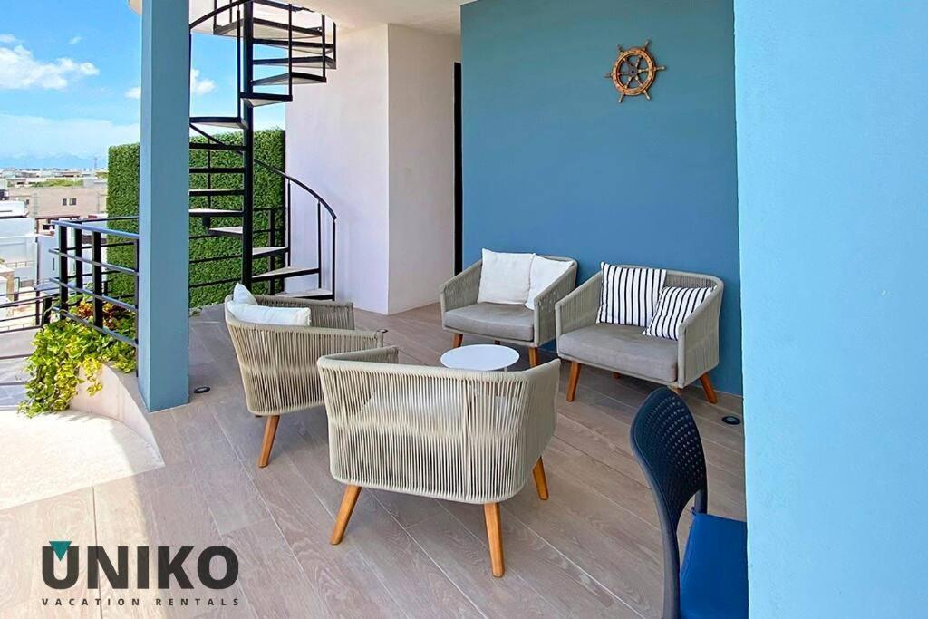 1 Block To The Beach 2Br 6Pax Rooftop Pool King Bed Playa del Carmen Kültér fotó